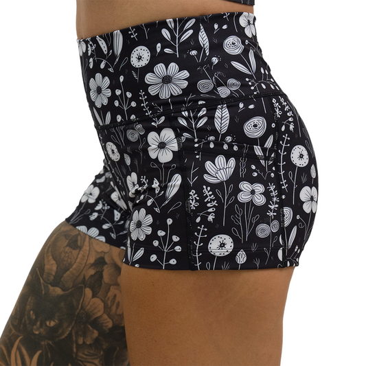 Shorts | Monochrome Meadow