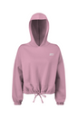 Cropped Oversize Hooded Sweatshirt