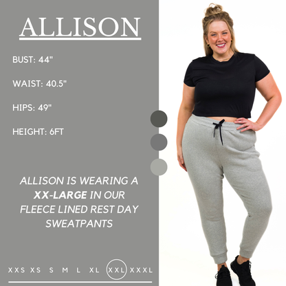 Rest Day Sweatpants | Fleece Lined | Grey