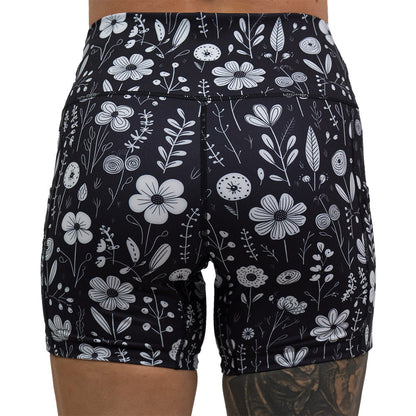 Shorts | Monochrome Meadow
