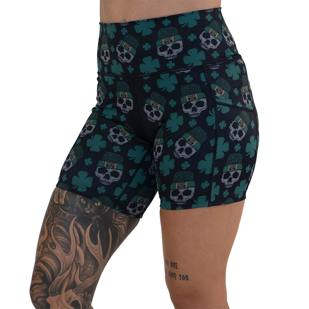 Shorts | Shamrock Skulls
