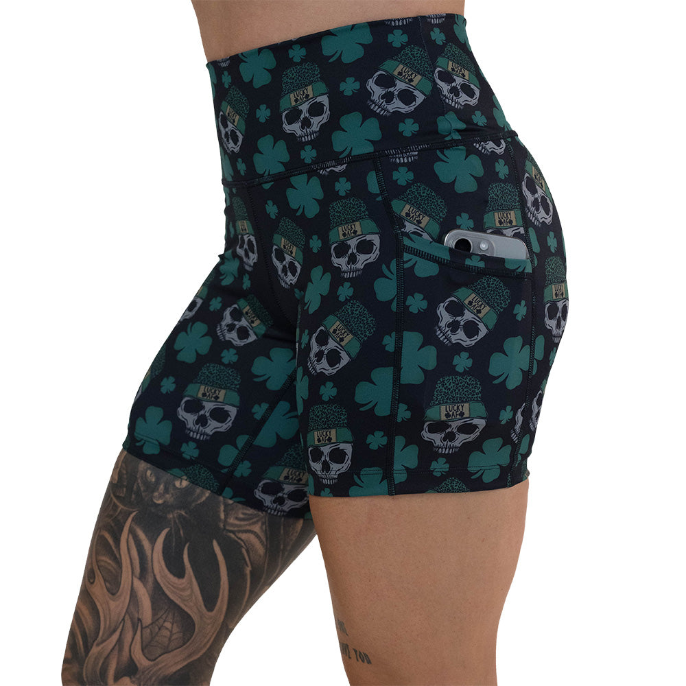 Shorts | Shamrock Skulls