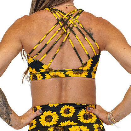 Butterfly Back Bra | Sunflower