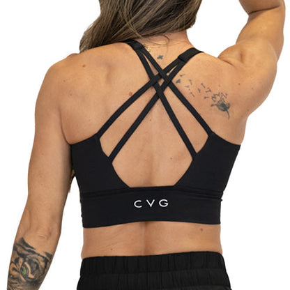 Longline Bra | Black