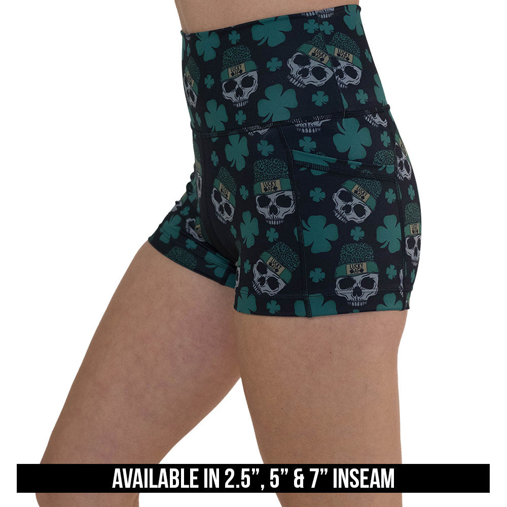 Shorts | Shamrock Skulls