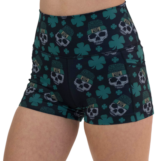 Shorts | Shamrock Skulls